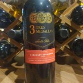 Vinho Tinto 3 Tres Medalhas(CABERNET SAUVIGNON)